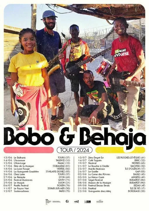 Image qui illustre: BOBO & BEHAJA en tournée en France à Rogliano - 0