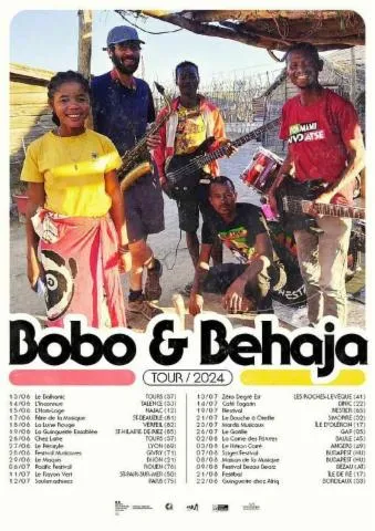 Image qui illustre: BOBO & BEHAJA en tournée en France