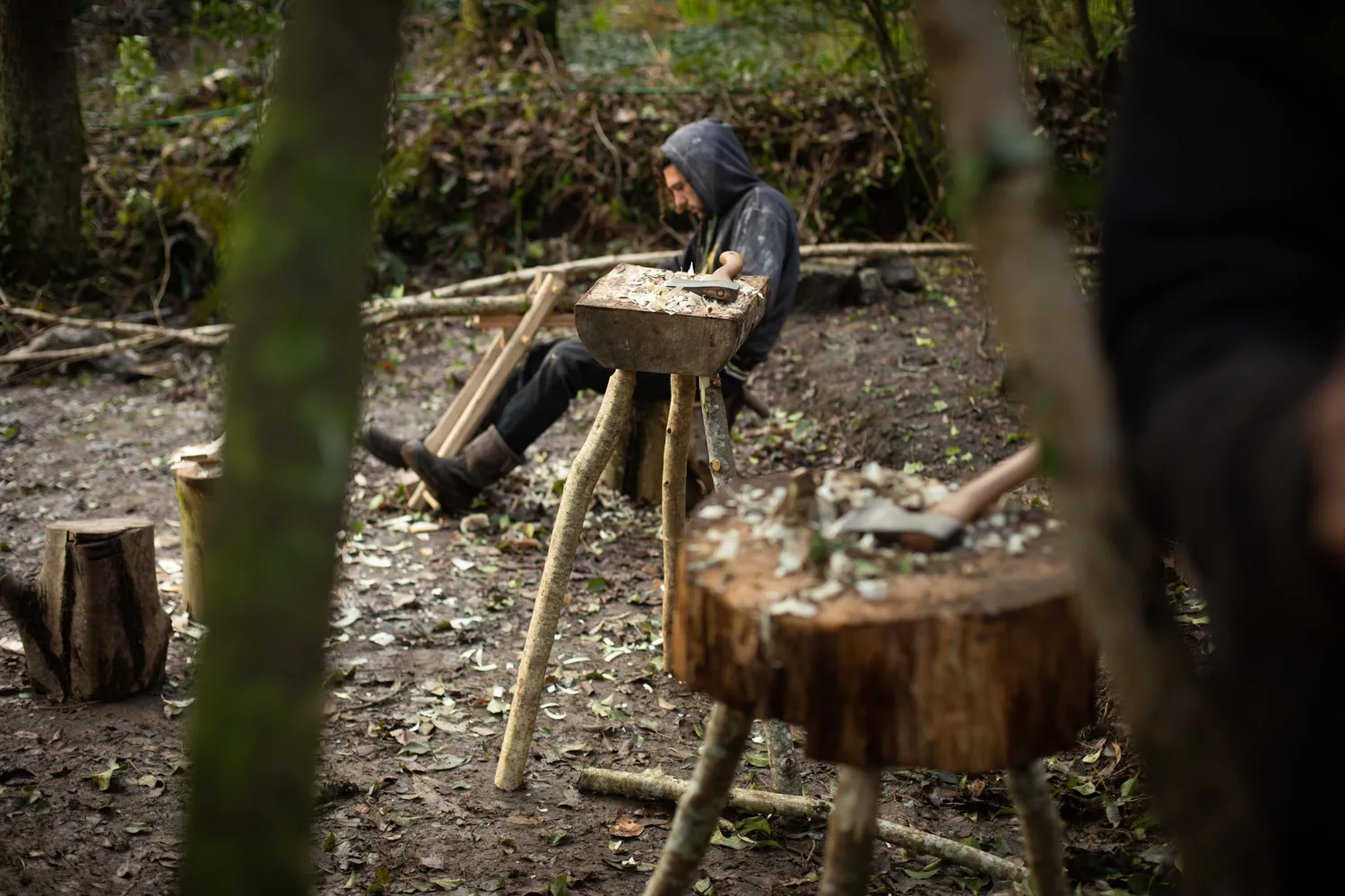 Image qui illustre: Initiez-vous à la sculpture sur bois sur une journée à Locoal-Mendon - 2