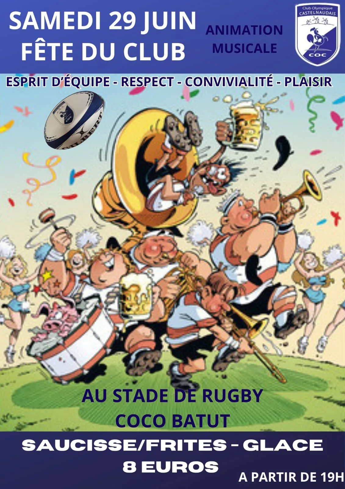 Image qui illustre: Fête Du Club De Rugby De Castelnau-montratier à Castelnau Montratier-Sainte Alauzie - 0