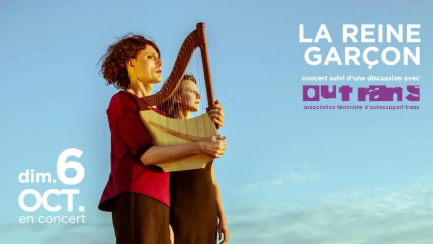 Image qui illustre: La Reine Garçon - en concert - discussion avec Outrans