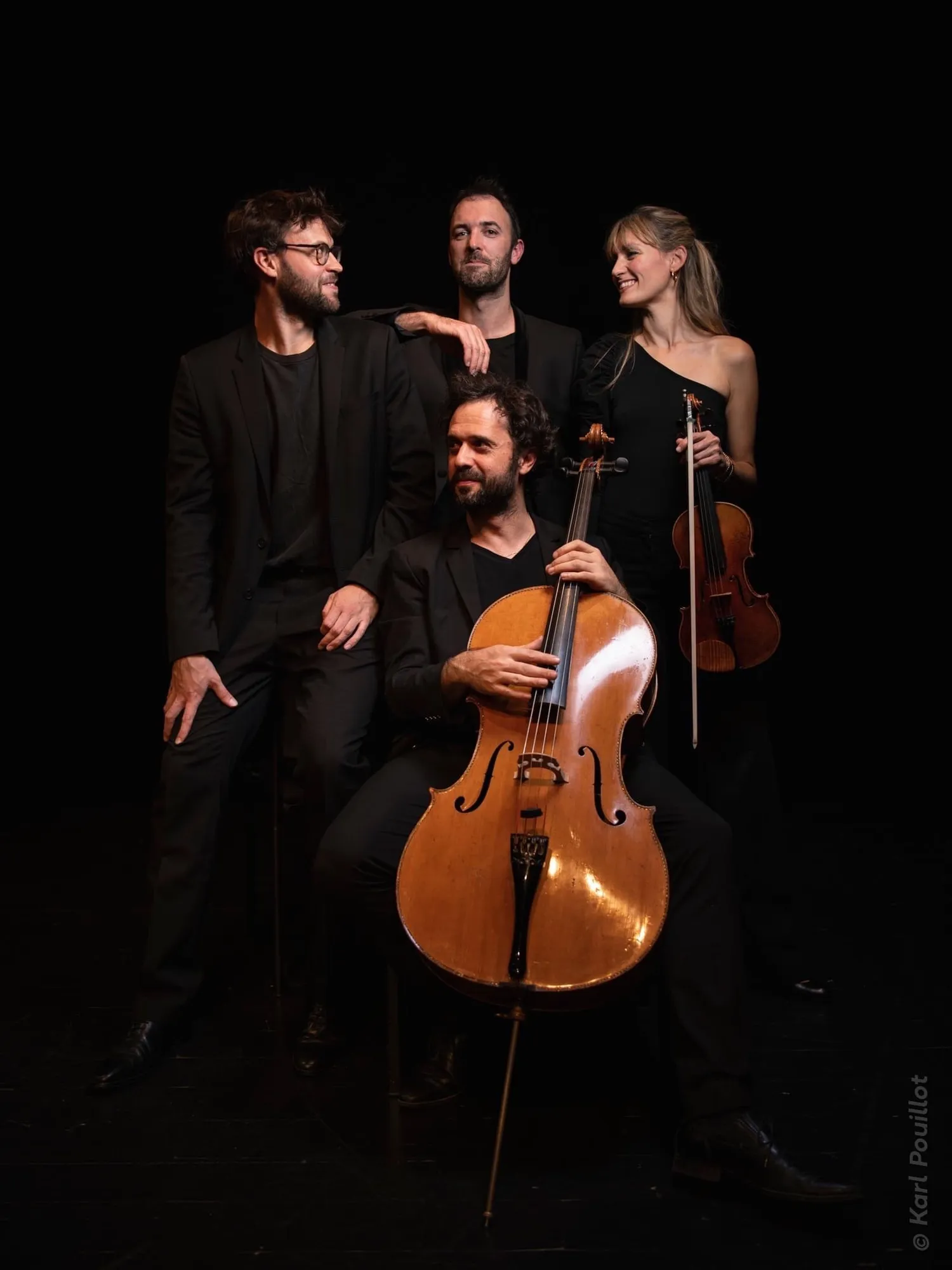 Image qui illustre: Concert Du Quatuor Varese à La Roque-d'Anthéron - 0