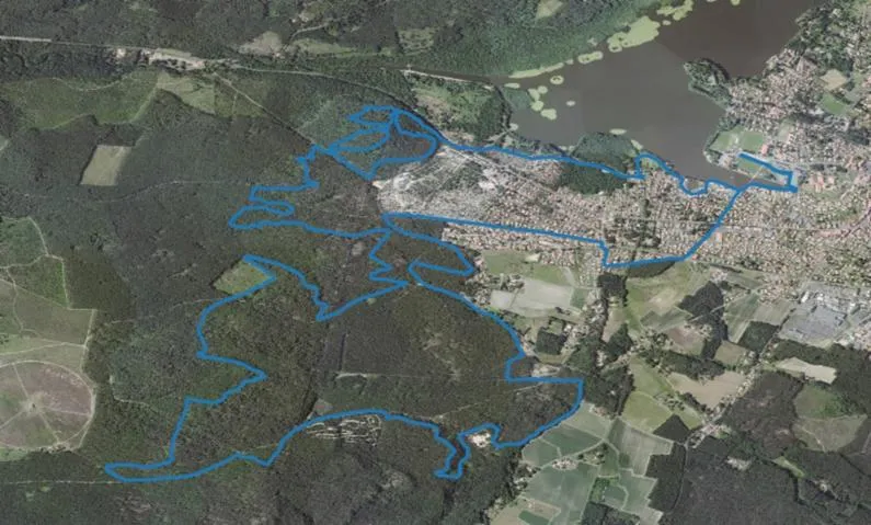 Image qui illustre: Parcours VTT bleu - Les Montagnottes