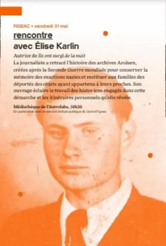 Image qui illustre: Figeac Se Souvient 1944 2024 : Rencontre Avec Élise Karlin