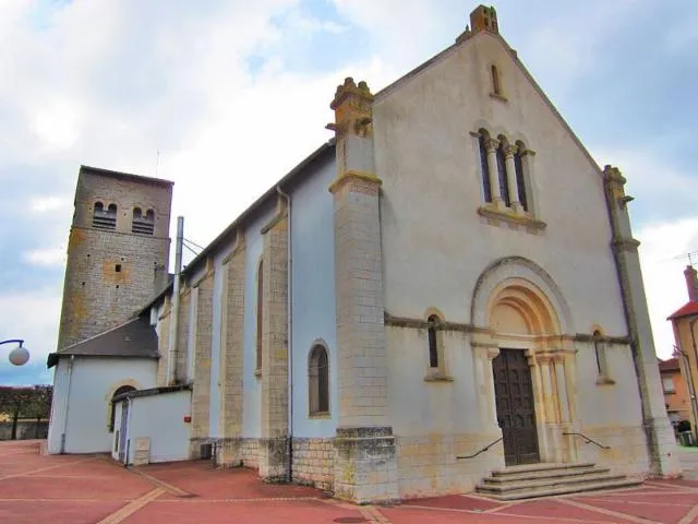 Image qui illustre: Église Saint-Étienne de Blénod-lès-Pont-à-Mousson