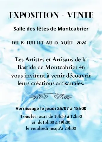 Image qui illustre: Exposition-vente Des Artistes Et Artisans De Montcabrier