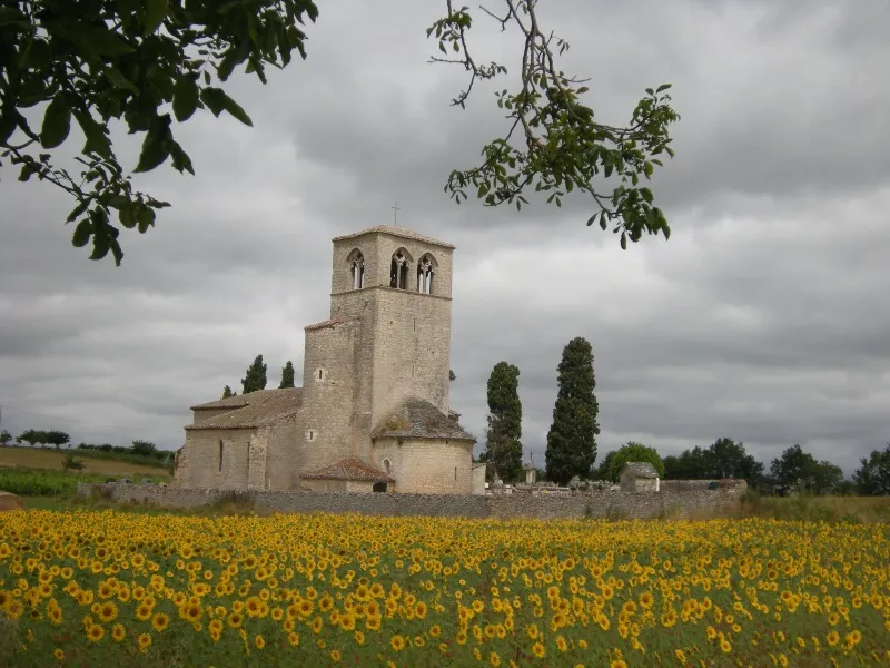 Image qui illustre: Eglise De Cabanac à Mauroux - 1