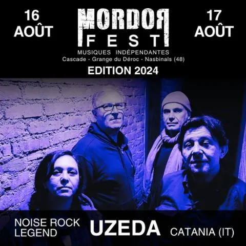 Image qui illustre: Festival Mordorfest : Uzeda En Concert