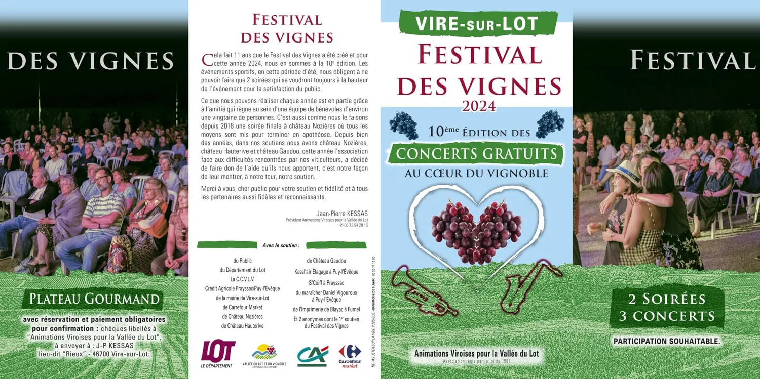 Image qui illustre: Festival Des Vignes 2024: Pacific Group Et Bordario à Vire-sur-Lot - 1