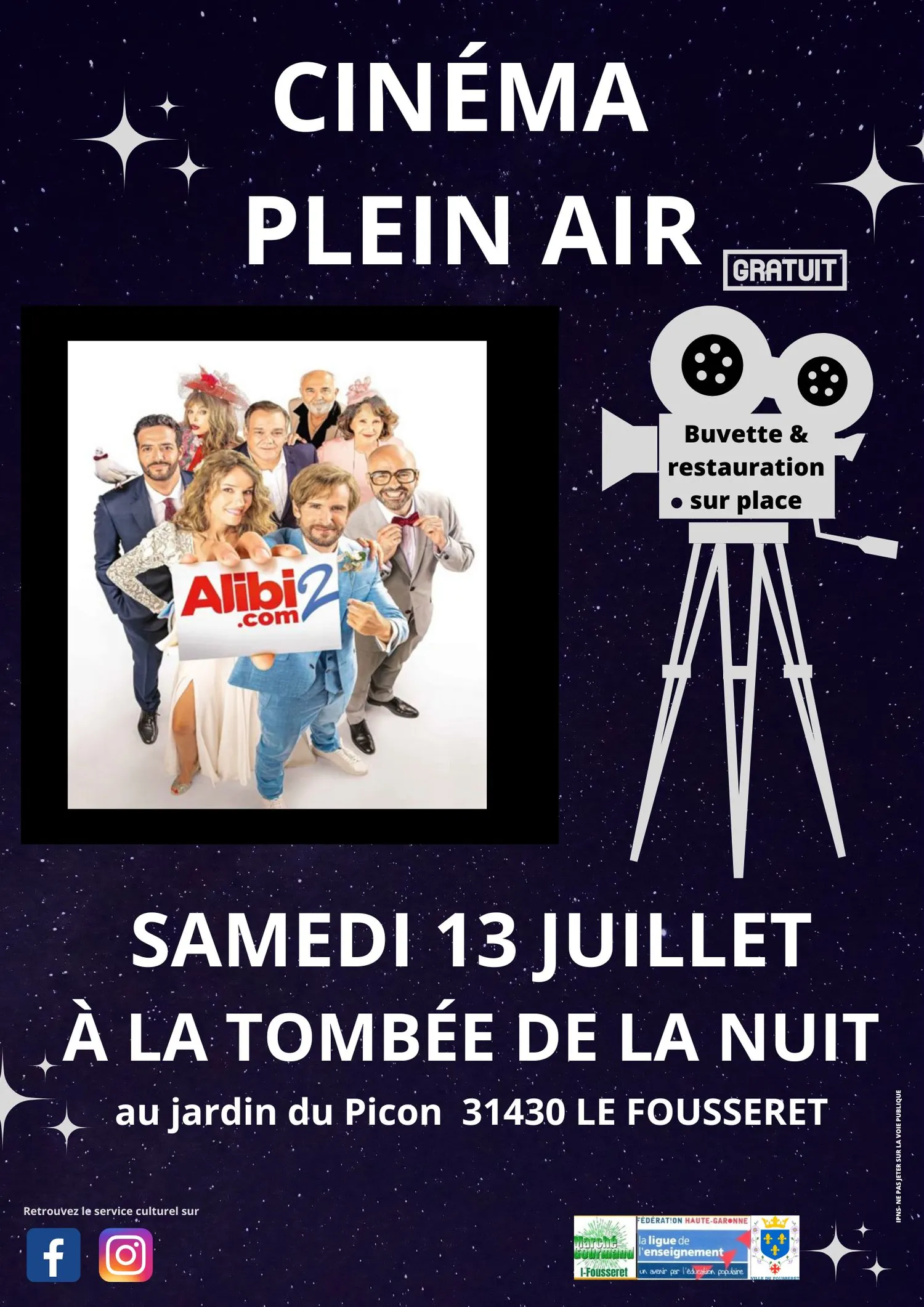Image qui illustre: Cinema Plein Air à Le Fousseret - 0