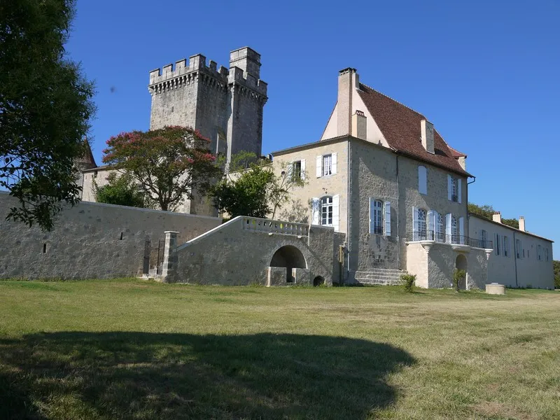 Image qui illustre: Château de Xaintrailles à Xaintrailles - 0
