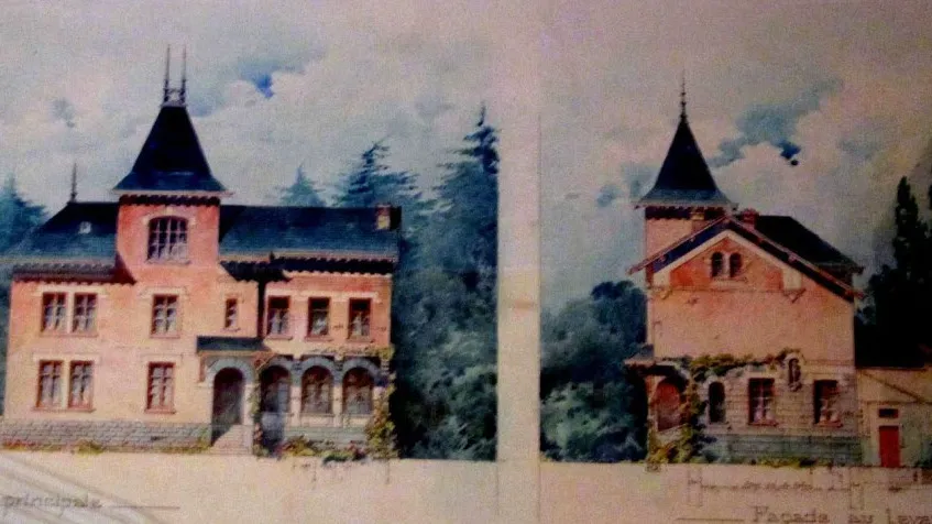 Image qui illustre: Découverte des lieux de l’ancien Château comtal de Tassin la Demi-Lune à Poule-les-Écharmeaux - 0