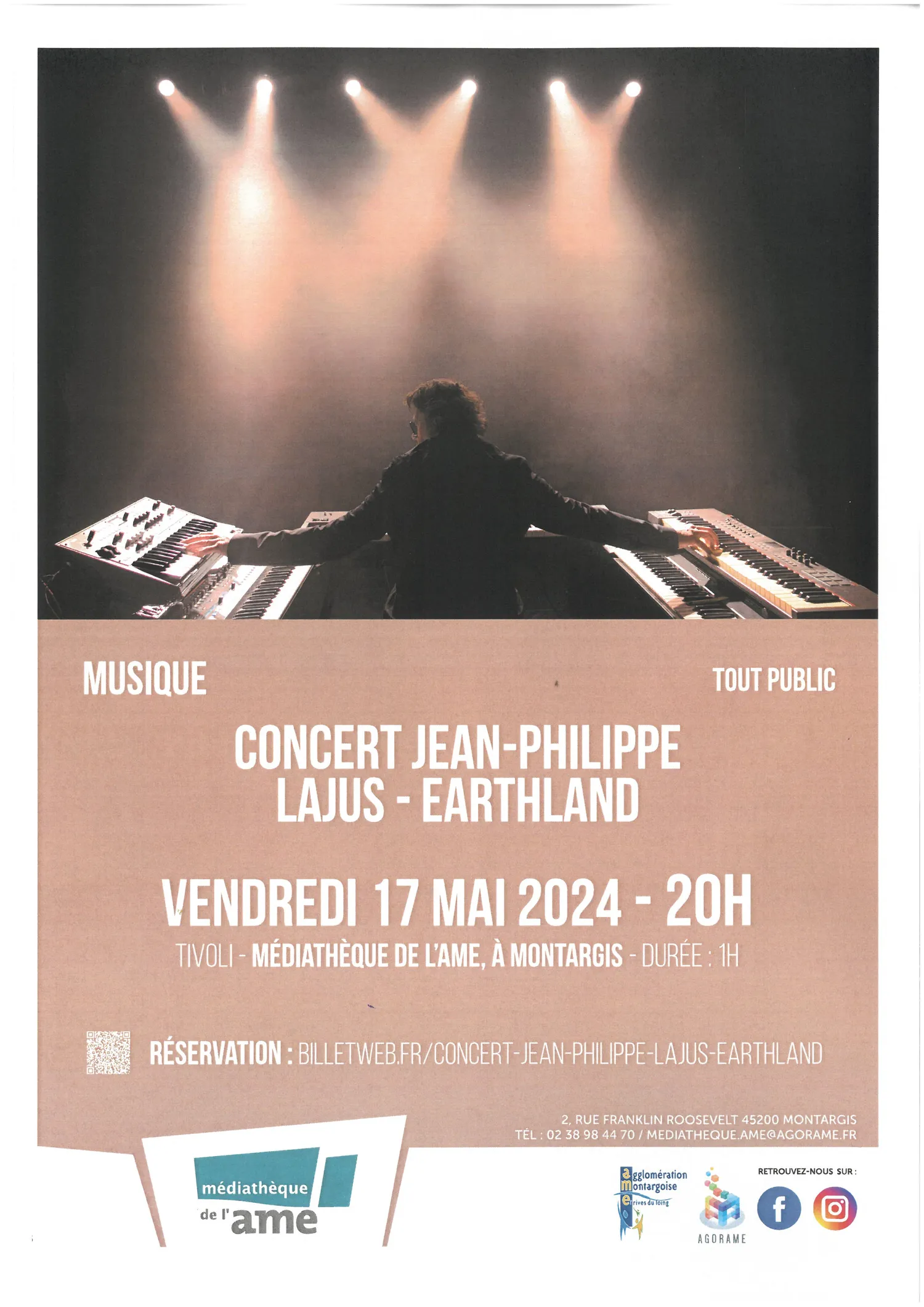 Image qui illustre: Concert – Earthland De Jean-philippe Lajus à Montargis - 0