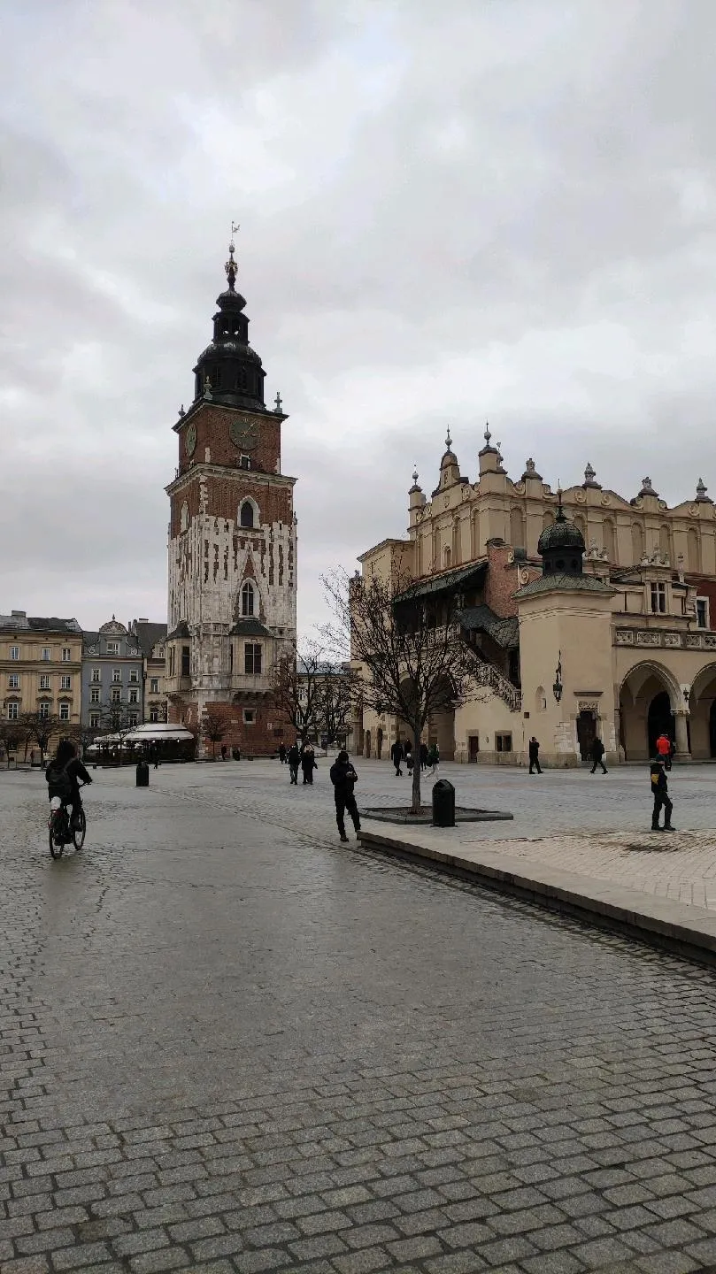 Image qui illustre: Tour de l'hôtel de Ville de Cracovie