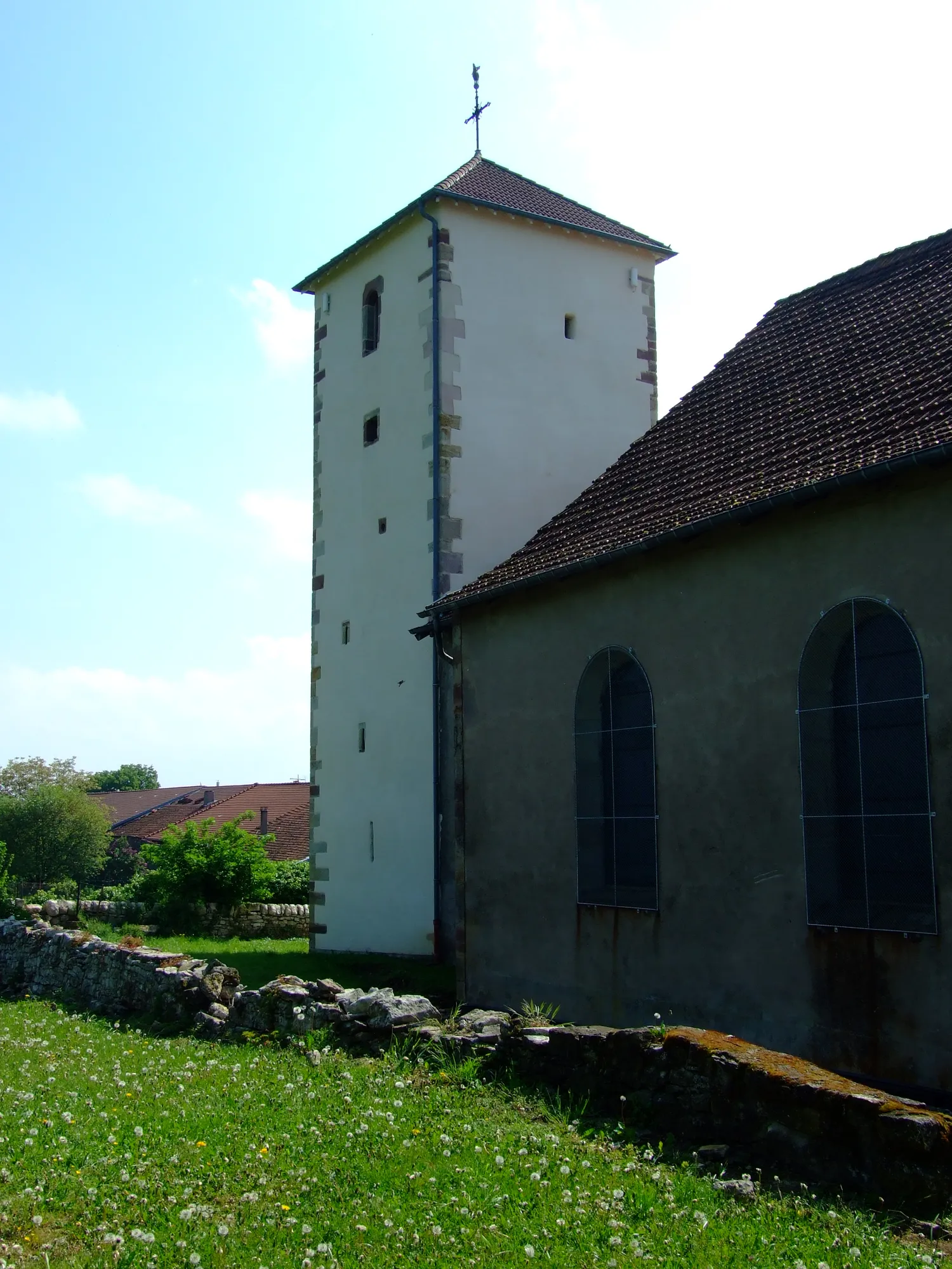 Image qui illustre: Église Saint-rémy à Brouville - 0