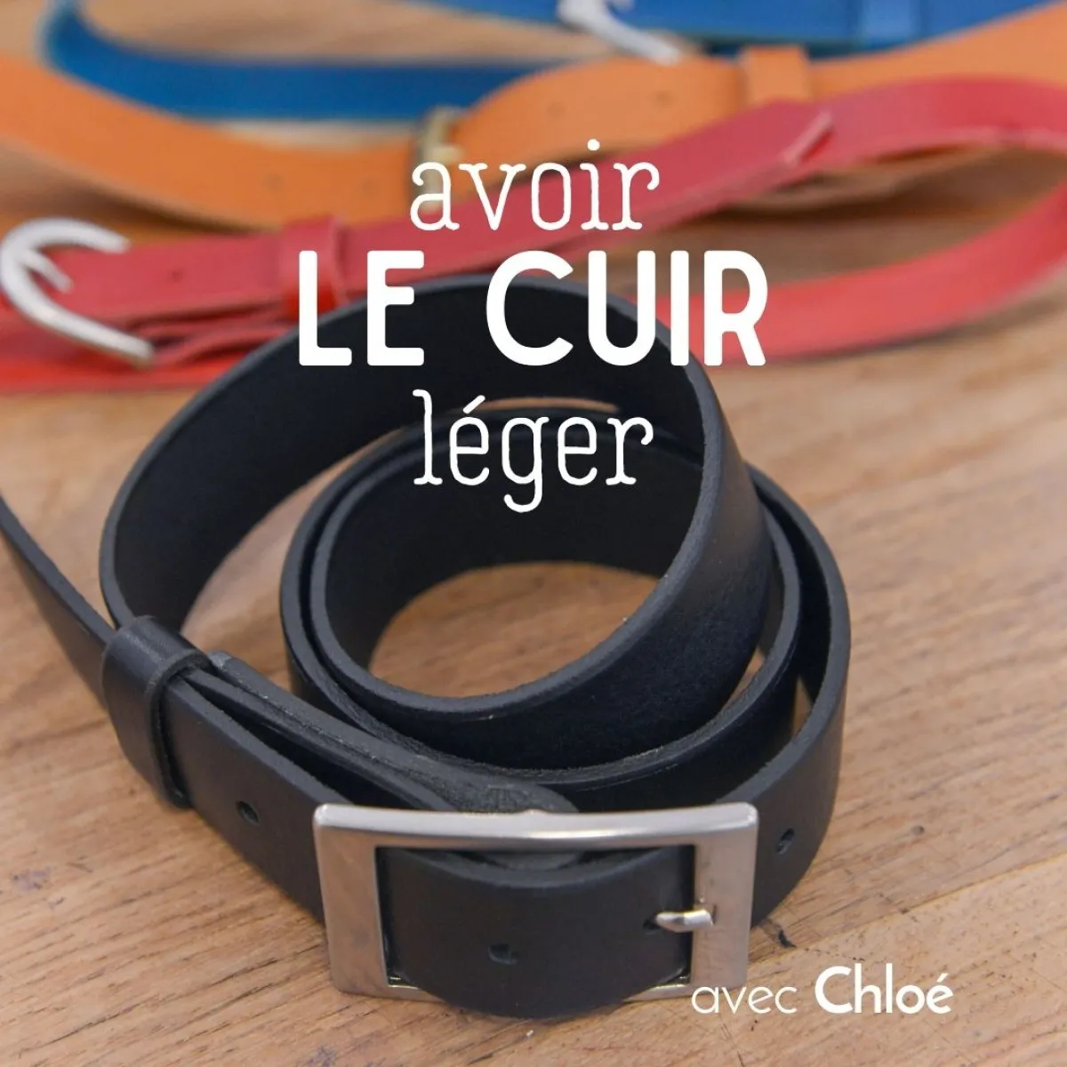 Image qui illustre: Réalisez votre ceinture en cuir à Saint Antoine l'Abbaye - 0