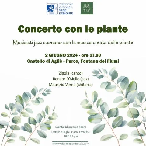 Image qui illustre: Concert de plantes au château d'Agliè