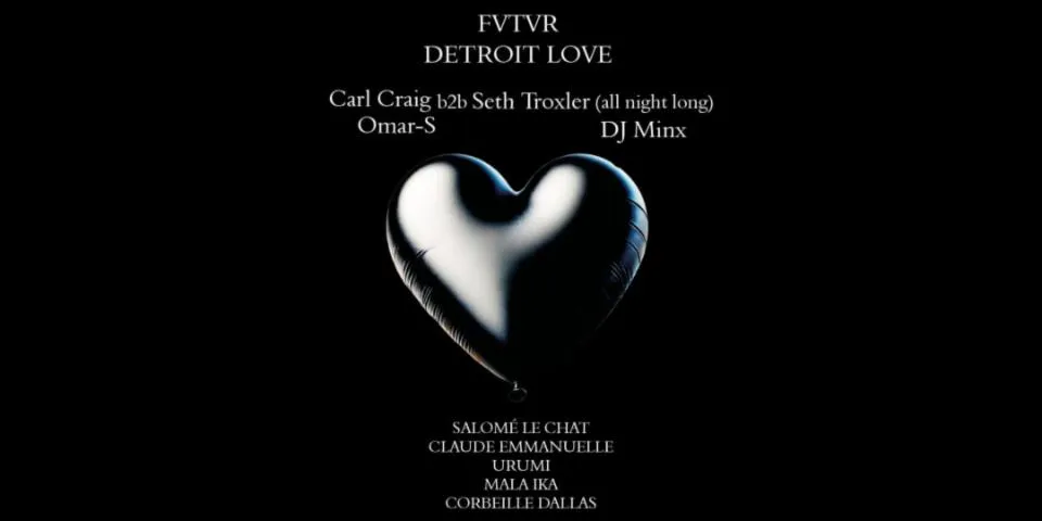 Image qui illustre: CARL CRAIG B2B SETH TROXLER ALL NIGHT LONG / DETROIT LOVE