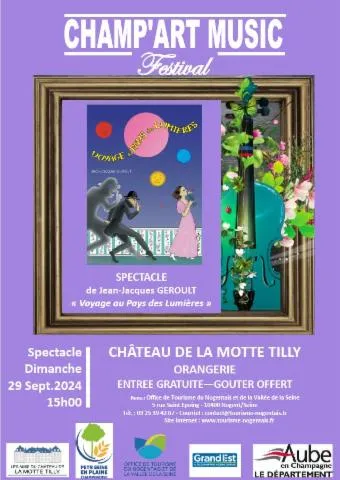 Image qui illustre: Spectable "voyage Au Pays Des Merveilles" - Champ'art Music Festival