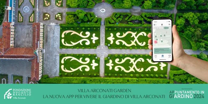 Image qui illustre: VILLA ARCONATI GARDEN - la nouvelle application pour découvrir le jardin d'une manière nouvelle et exclusive