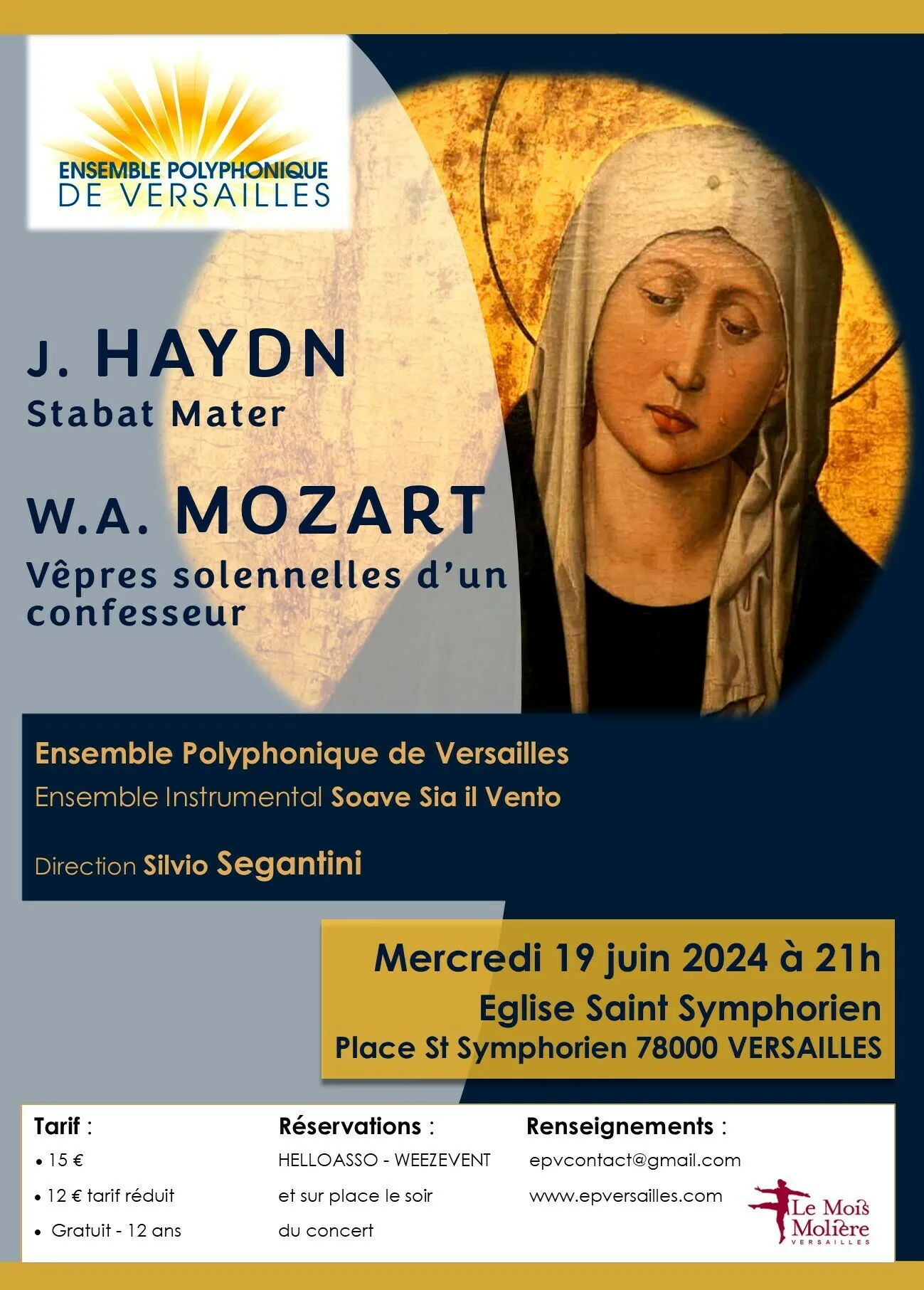 Image qui illustre: Concert HAYDN - MOZART à Versailles - 0