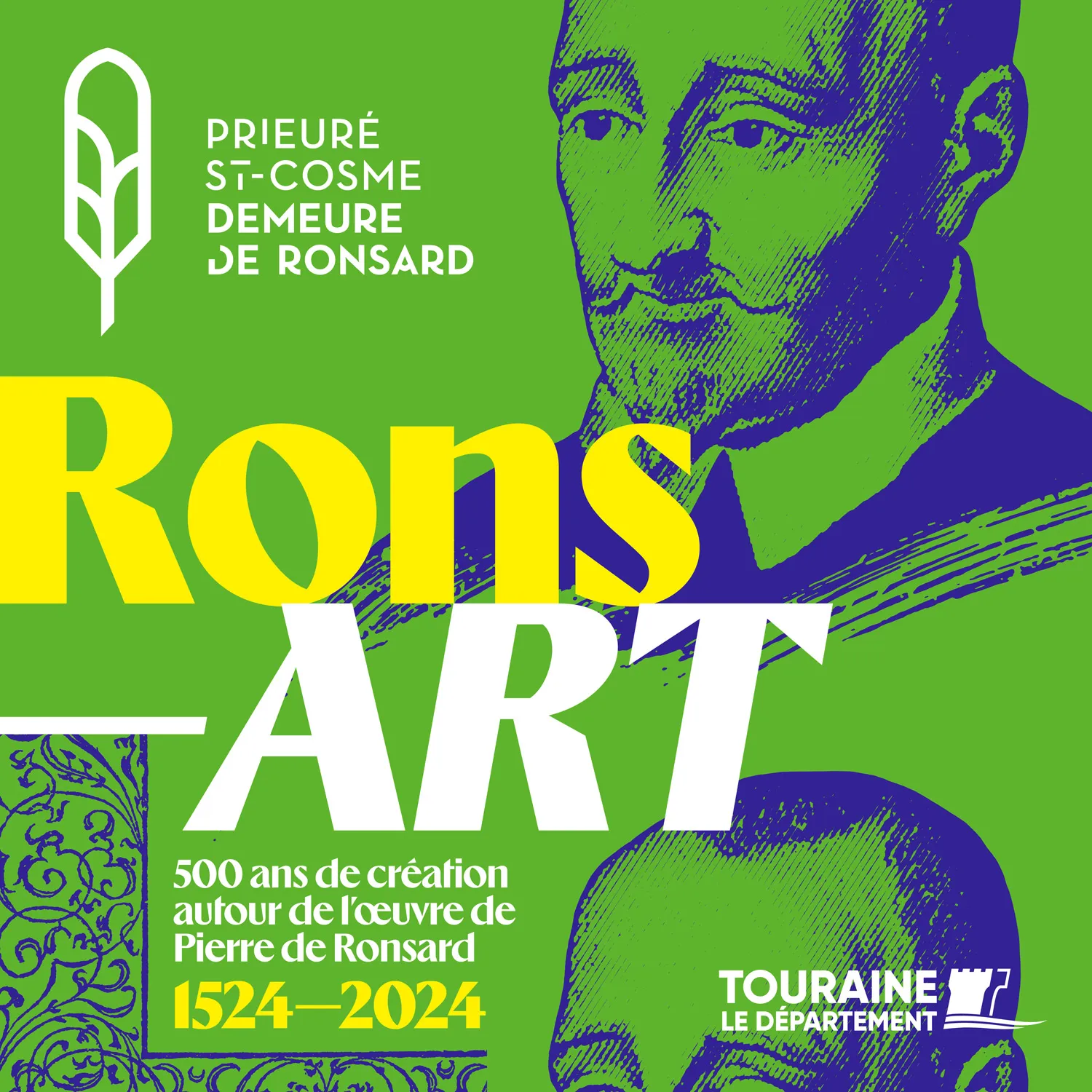 Image qui illustre: Exposition Ronsart "ronsard Et Les Arts, Du 16ème Siècle À Nos Jours" à La Riche - 0