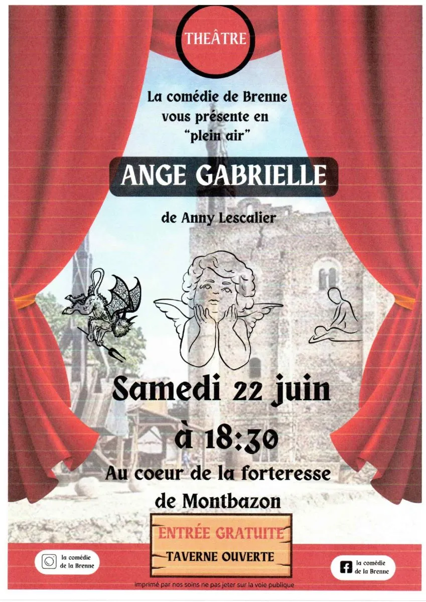 Image qui illustre: Théâtre : Ange Gabrielle à Montbazon - 0