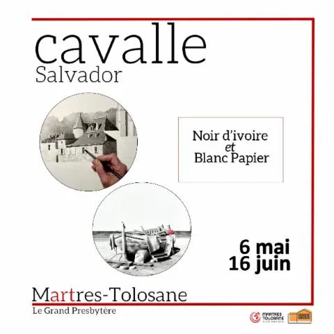 Image qui illustre: Noir D’ivoire Et Blanc Papier