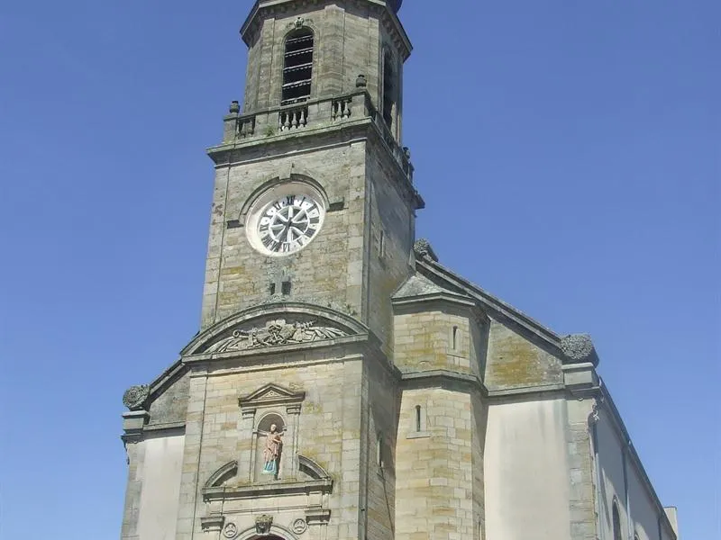 Image qui illustre: Église Saint-jacques à Seingbouse - 0