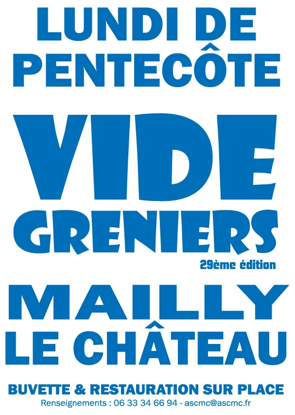 Image qui illustre: Vide-greniers à Mailly-le-Château - 0
