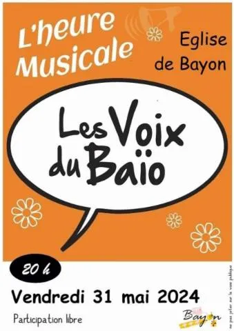 Image qui illustre: Concert Les Voix Du Baio