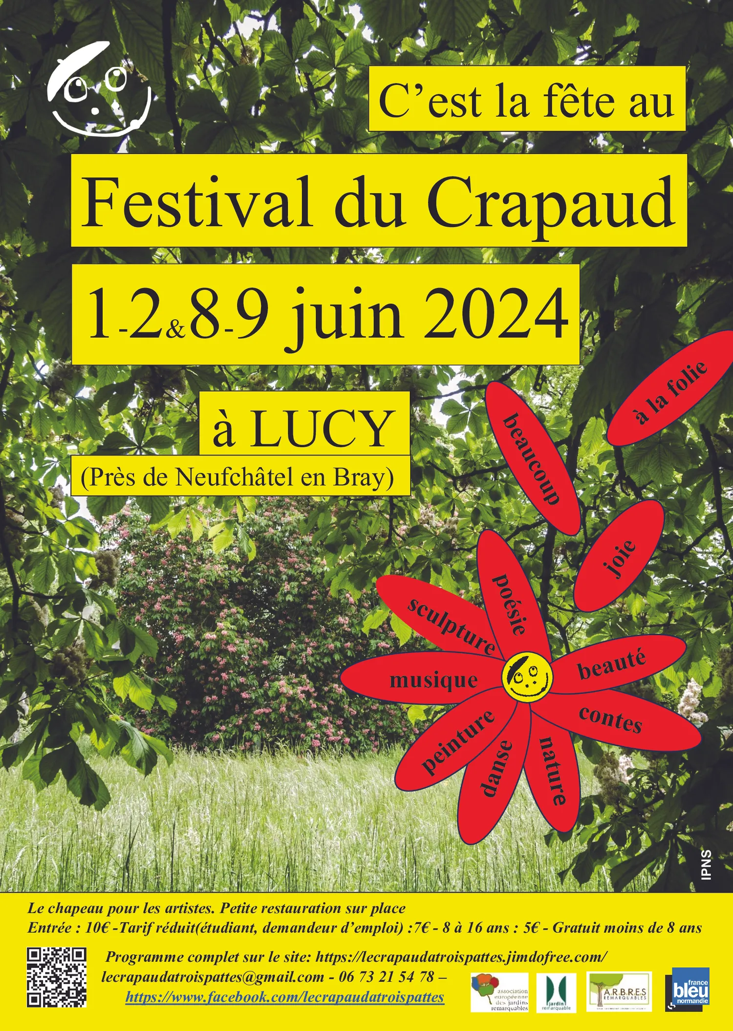 Image qui illustre: DUPLIQUER / Le Festival du Crapaud à Lucy - 0