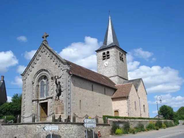 Image qui illustre: Eglise Saint Maurice De Millay