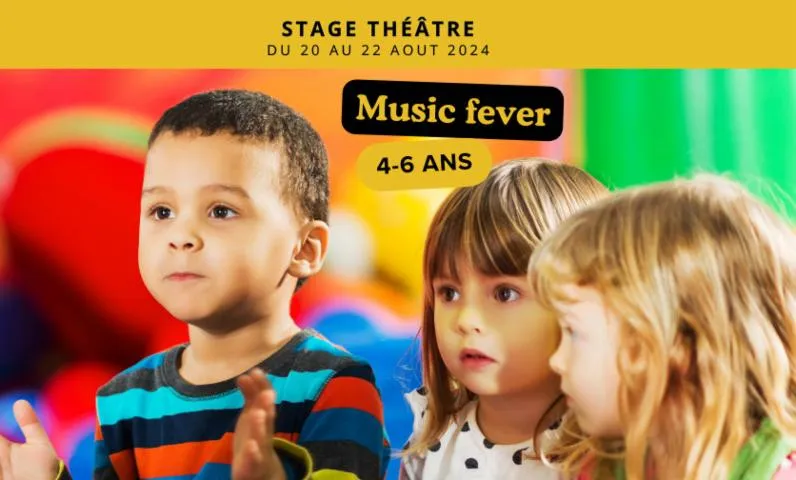 Image qui illustre: Stage 4-6 ans : Music fever
