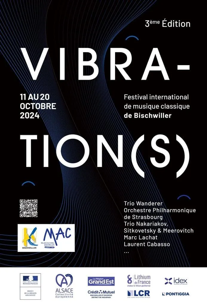 Image qui illustre: 3ème Édition - Vibration(s), Festival International De Musique Classique De Bischwiller à Bischwiller - 0