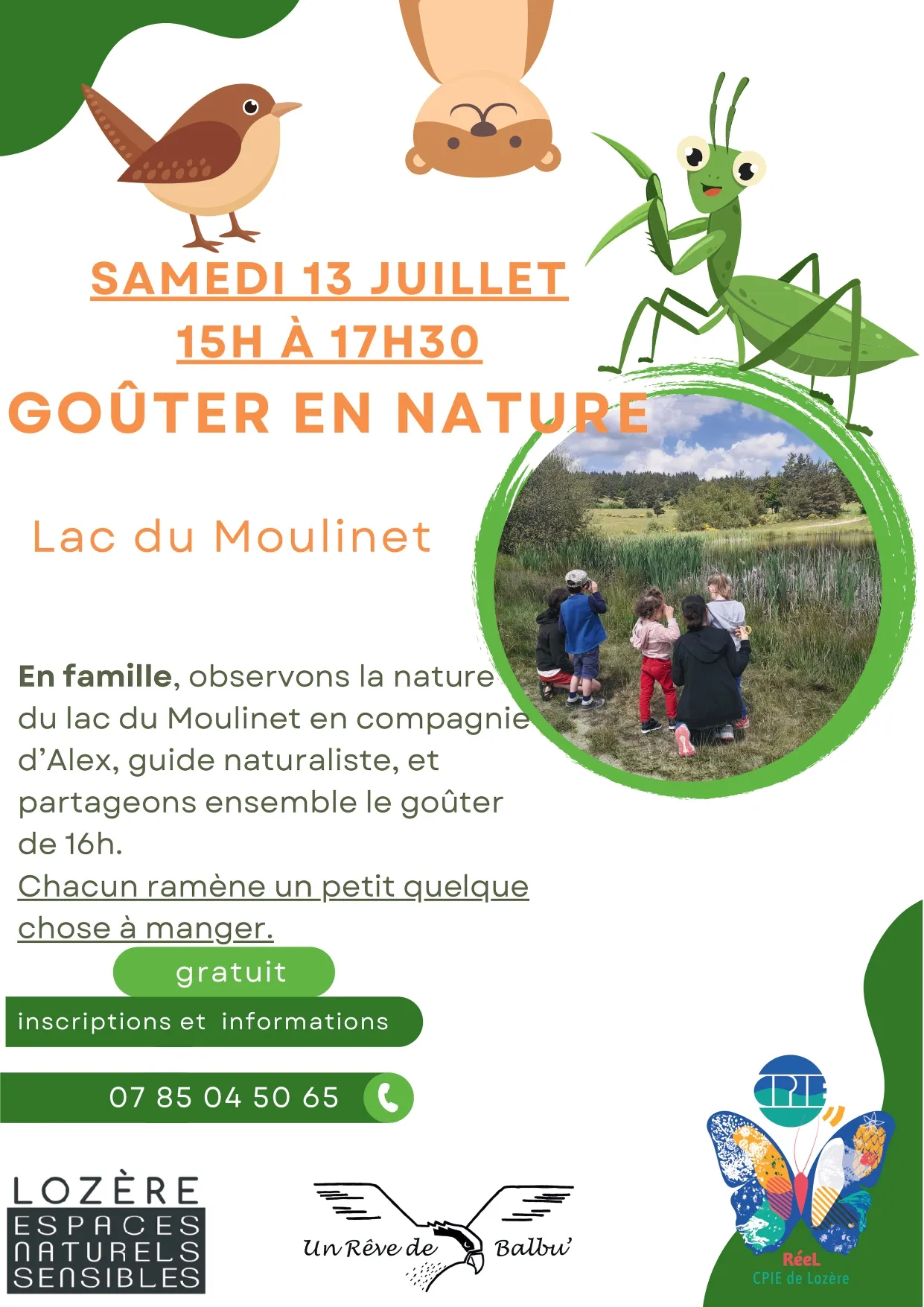 Image qui illustre: Balade Et Gouter En Nature Au Lac Du Moulinet à Le Buisson - 0