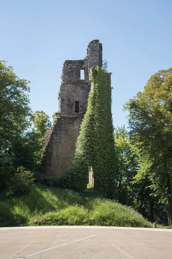 Image qui illustre: Donjon Du Château Féodal à Vire Normandie - 1