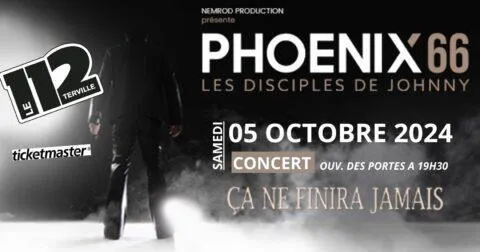 Image qui illustre: Concert Phoenix 66 - Les Disciples De Johnny