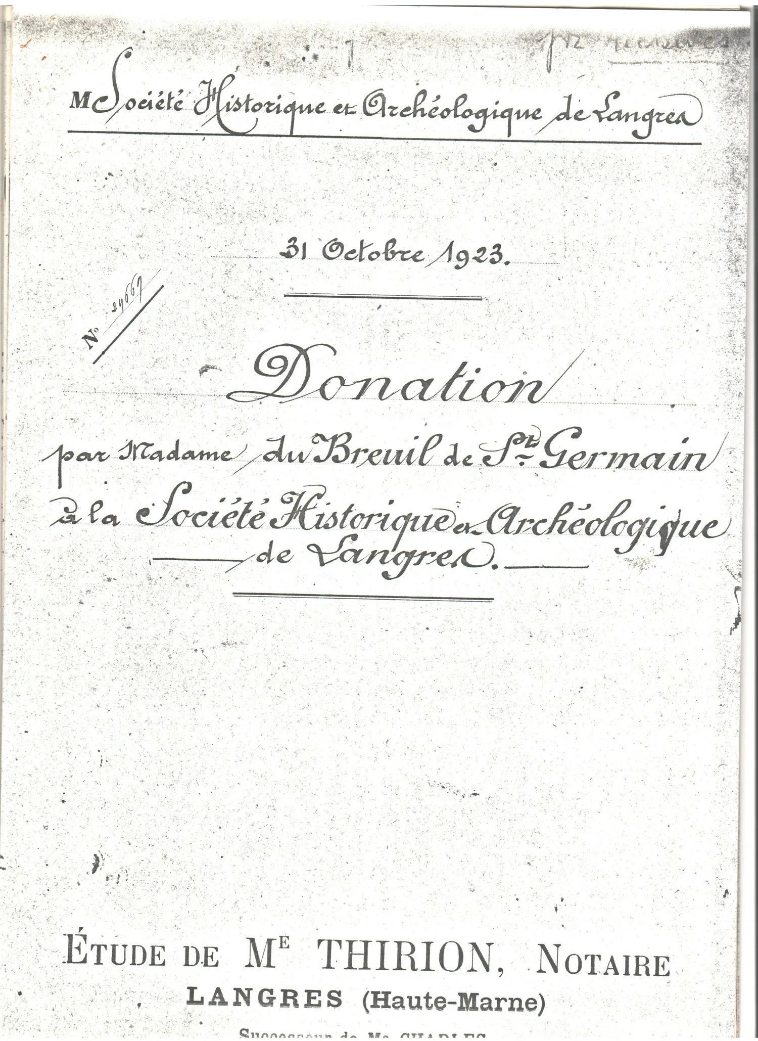 Image qui illustre: Découvrez la Société historique et archéologique de Langres à Langres - 0
