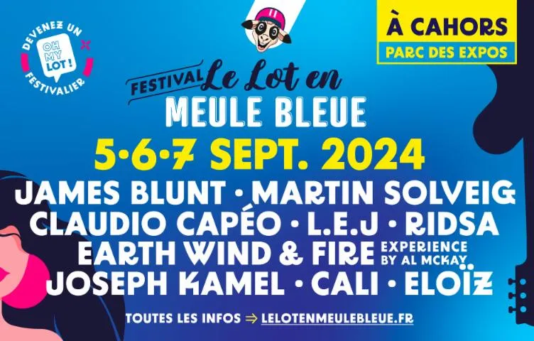 Image qui illustre: Festival Le Lot En Meule Bleue