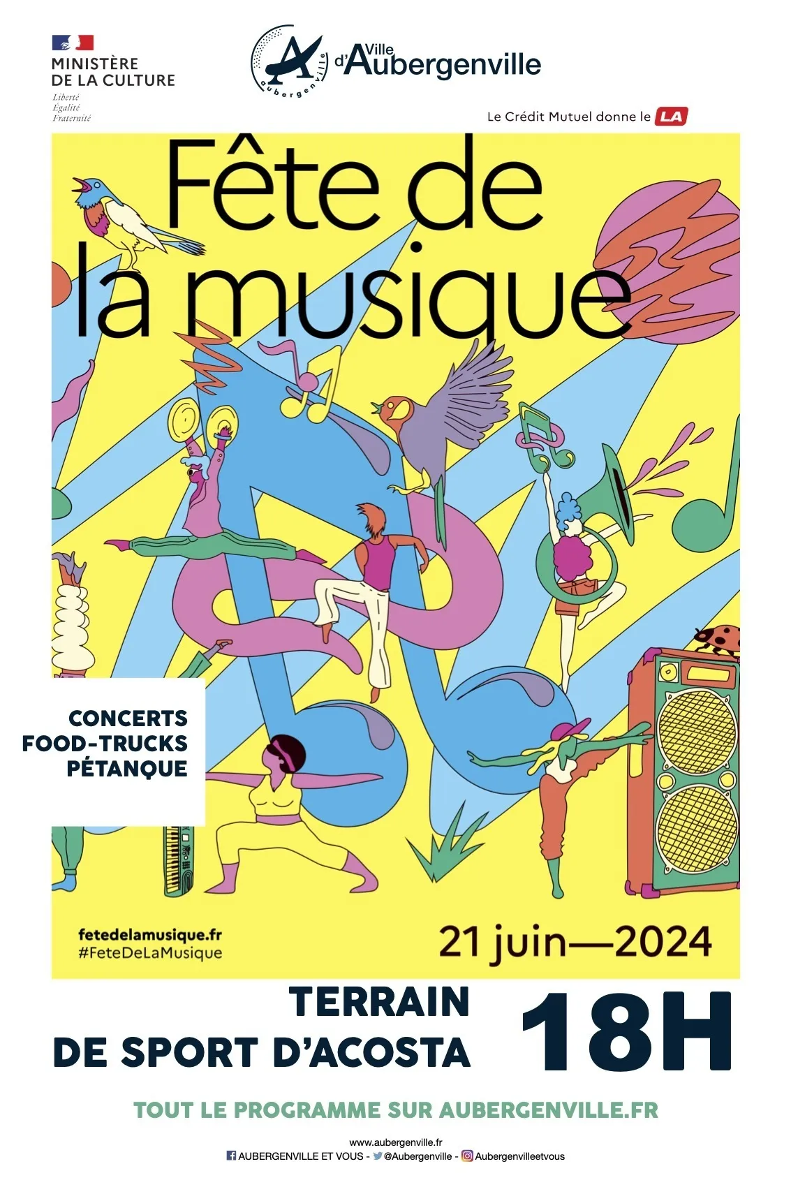 Image qui illustre: Aubergenville fête la musique à Aubergenville - 0