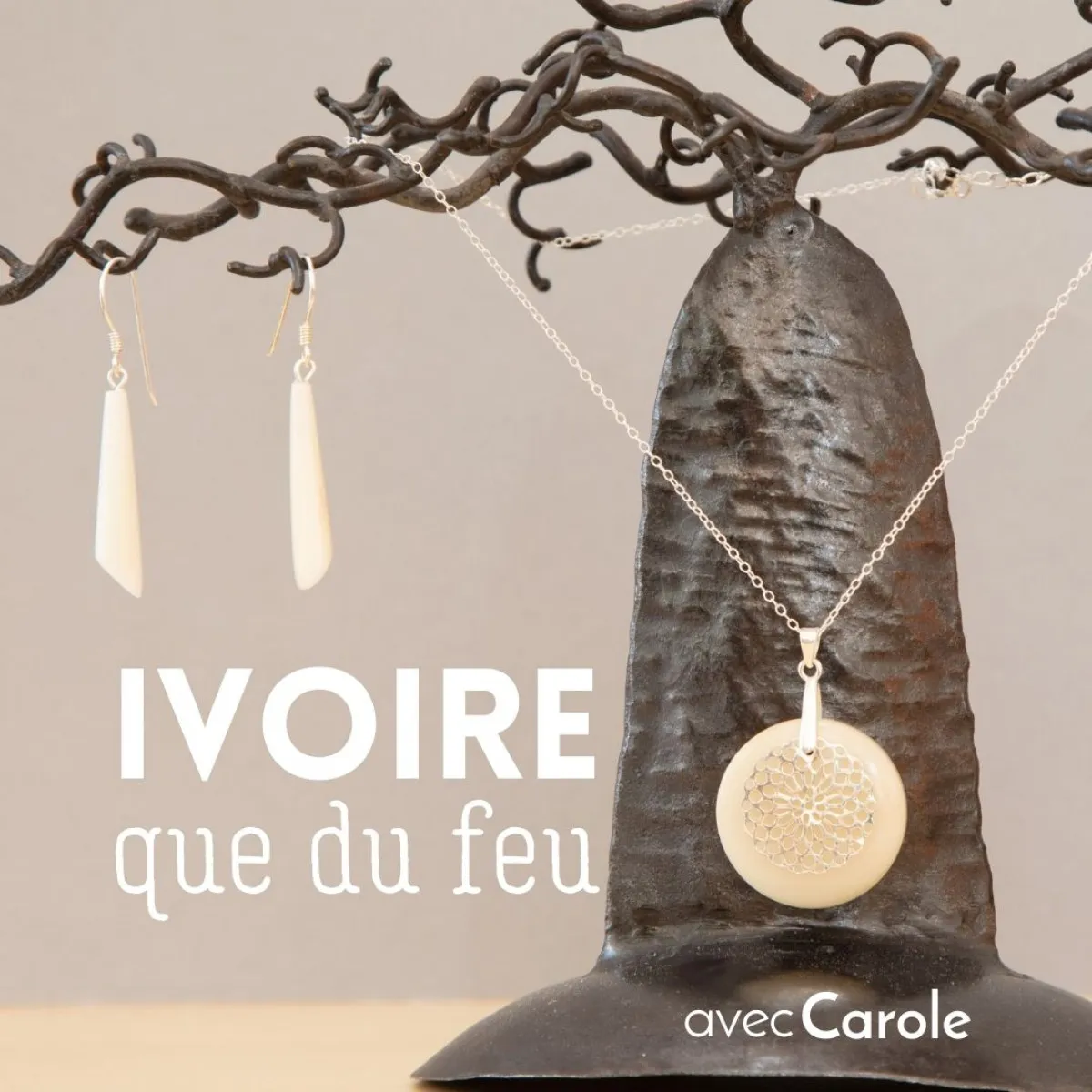 Image qui illustre: Fabriquez vos bijoux en ivoire végétal à Lège-Cap-Ferret - 0