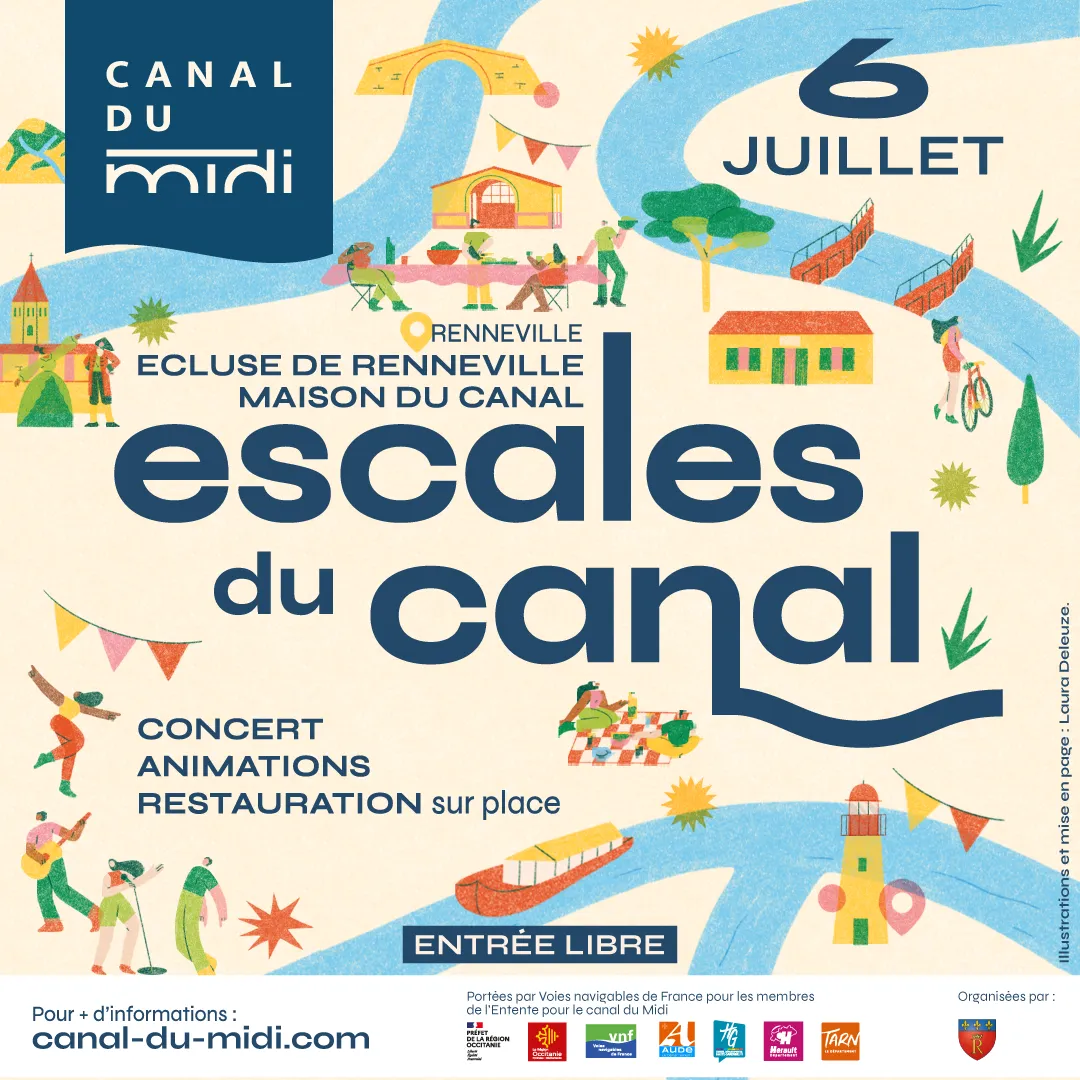 Image qui illustre: Les Escales Du Canal À Renneville à Renneville - 0