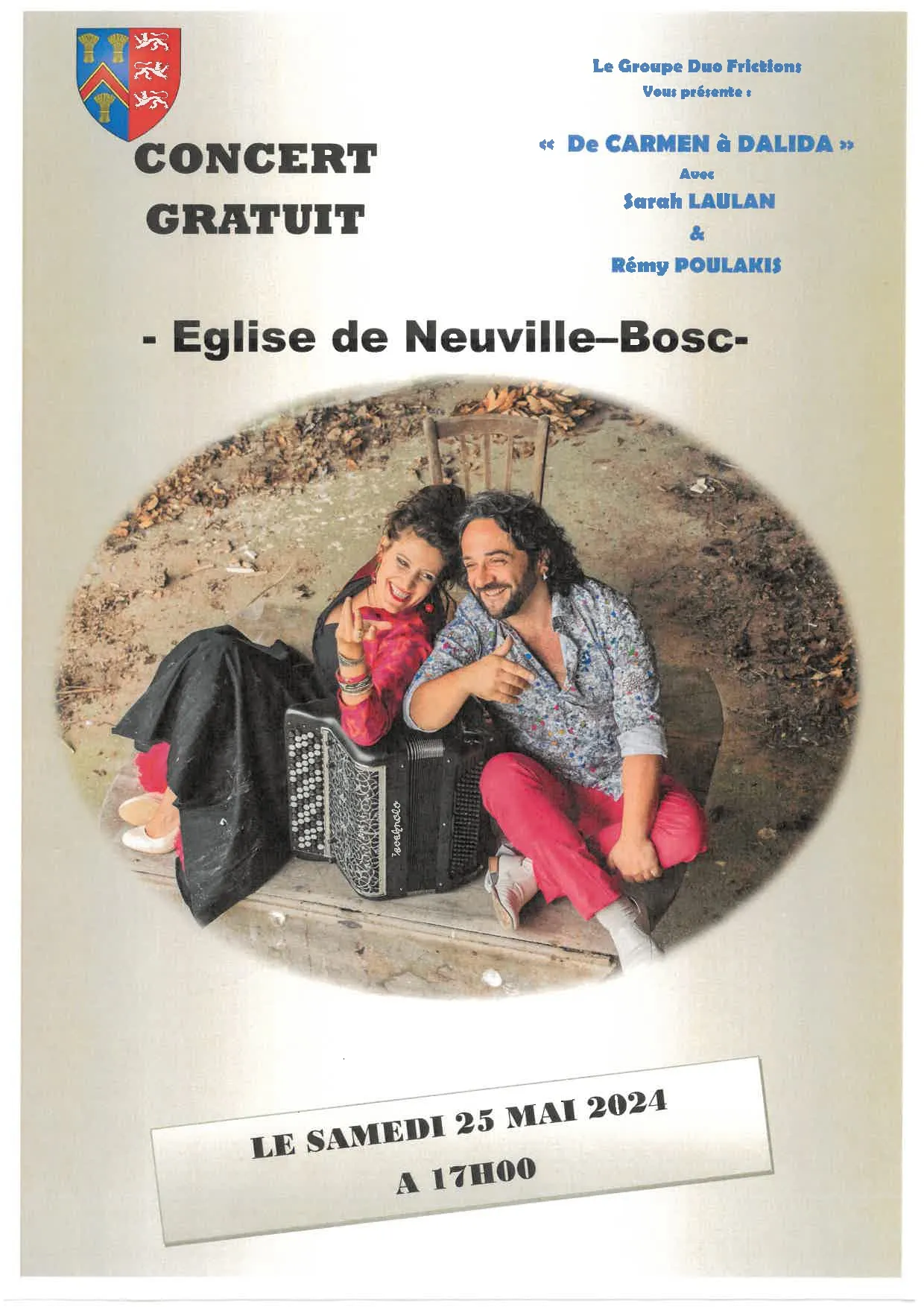 Image qui illustre: Concert À L'église De Neuville-bosc à Neuville-Bosc - 0