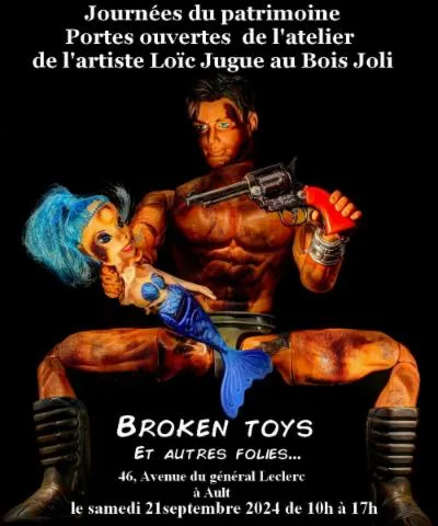 Image qui illustre: Exposition de l'artiste Loïc Jugue : Broken Toys et autres folies