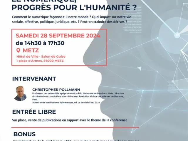 Image qui illustre: Le Numérique, Progrès Pour L''humanité ?