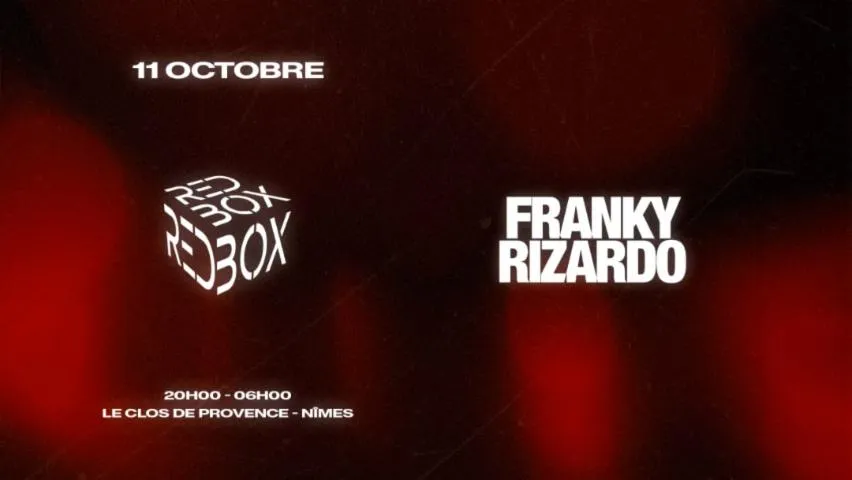 Image qui illustre: REDBOX - FRANKY RIZARDO - LE CLOS DE PROVENCE - 11 OCTOBRE