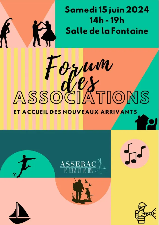 Image qui illustre: Forum des associations et accueil des nouveaux arrivants à Assérac - 0