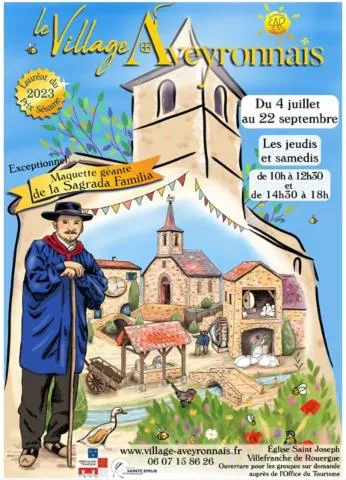 Image qui illustre: Eglise Saint-joseph - Le Village Aveyronnais