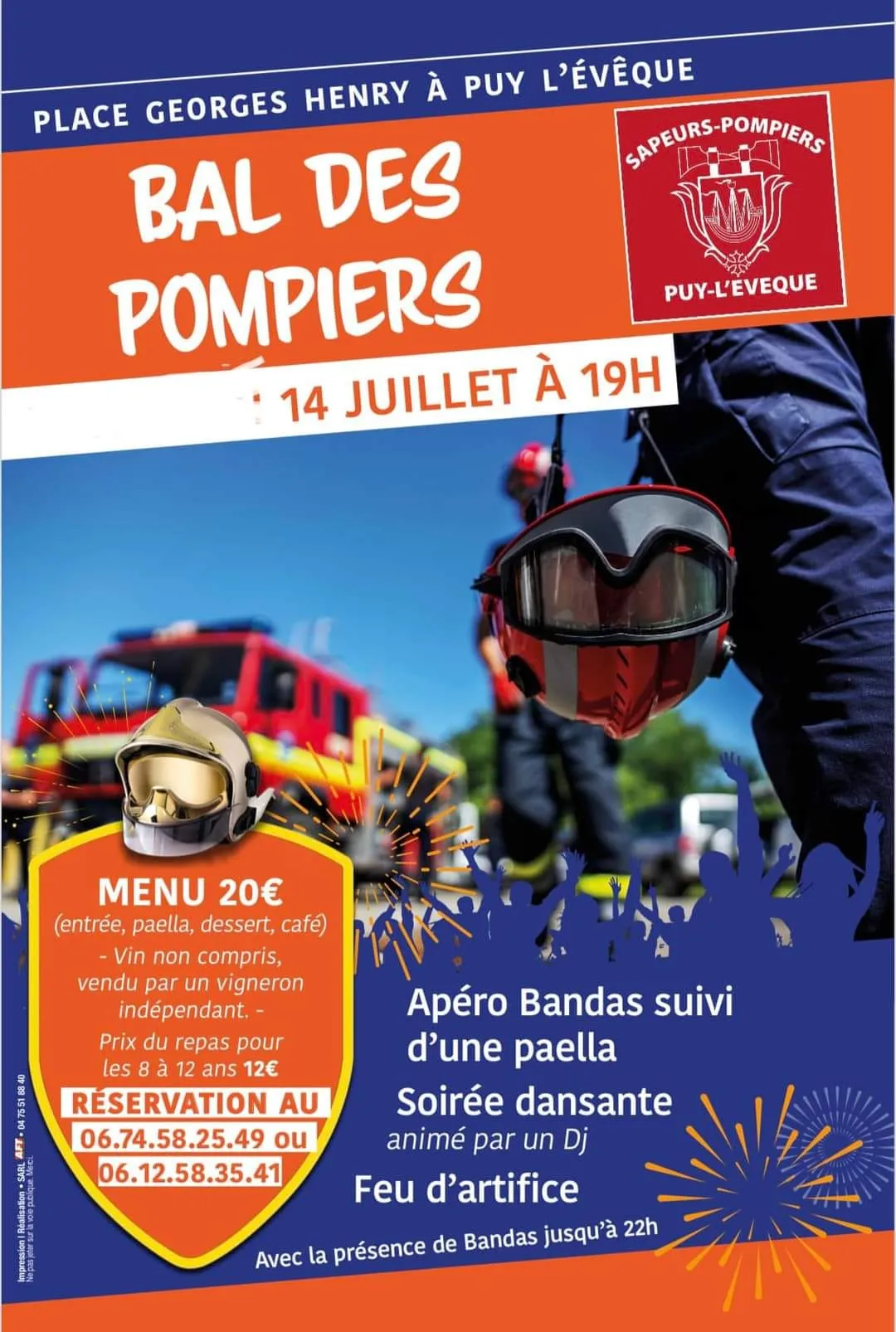 Image qui illustre: Bal Des Pompiers à Puy-l'Évêque - 0